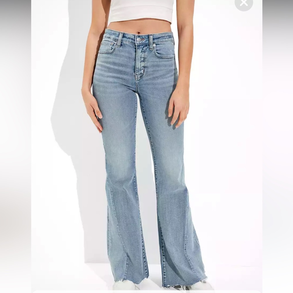 American eagle festival flare jeans